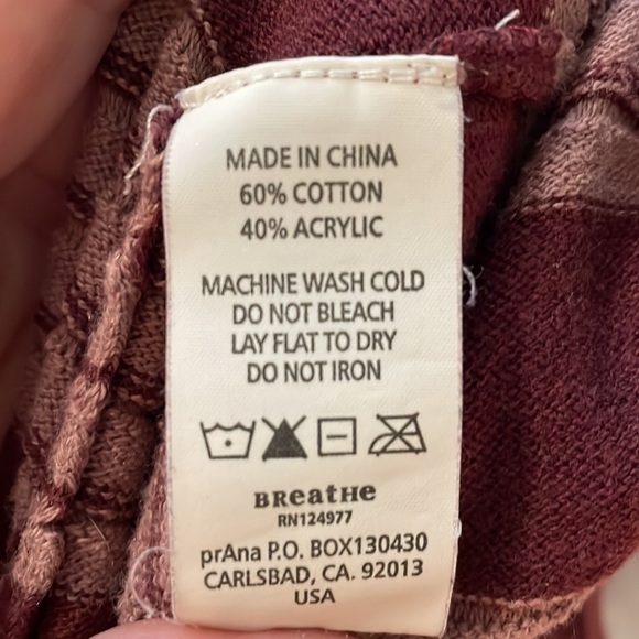 PRANA SYDNEY STRIPED SWEATER DRESS IN PORT - Picture 6 of 7